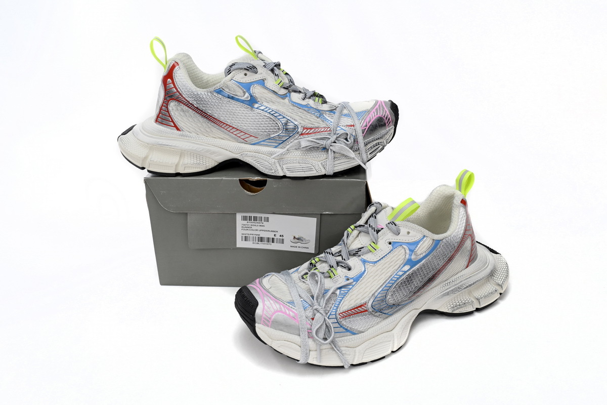 Coco Shoes Balenciaga 3XL Sneaker White Multicolor 734734W3XL59645 - Cocoshoesvip.net