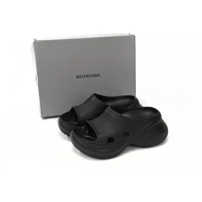 Balenciaga x Crocs Pool Slide Sandals Black 677386W1S8E1000 02
