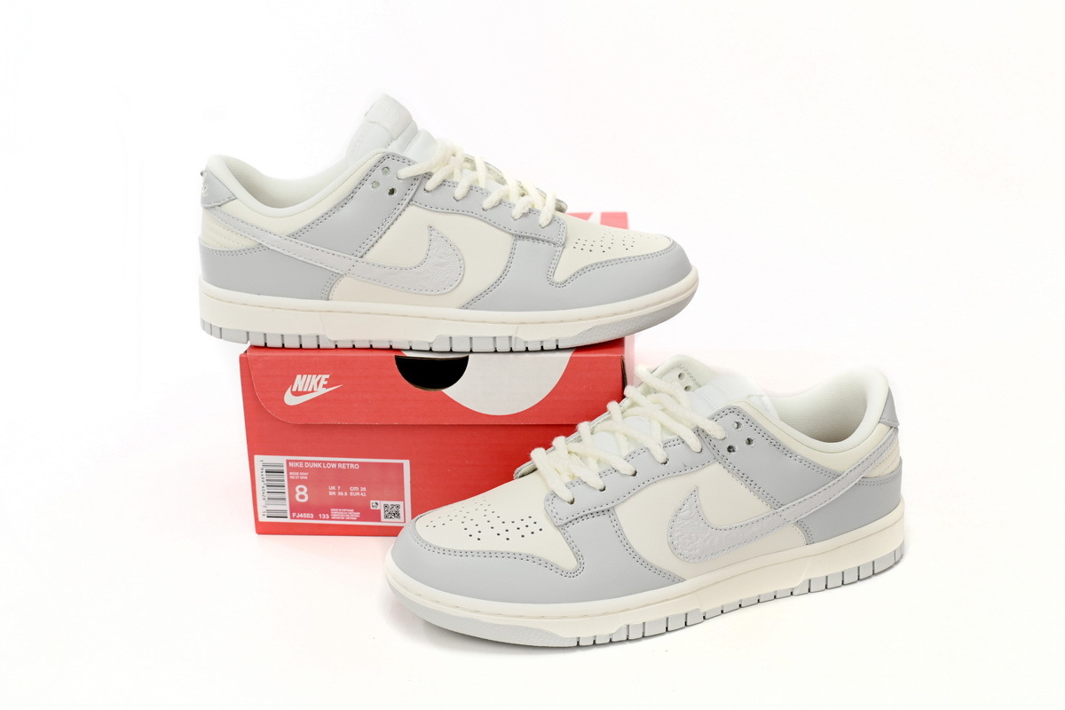 Coco Shoes Nike SB Dunk Low Needlework Sail Aura FJ4553-133 - Cocoshoesvip.net