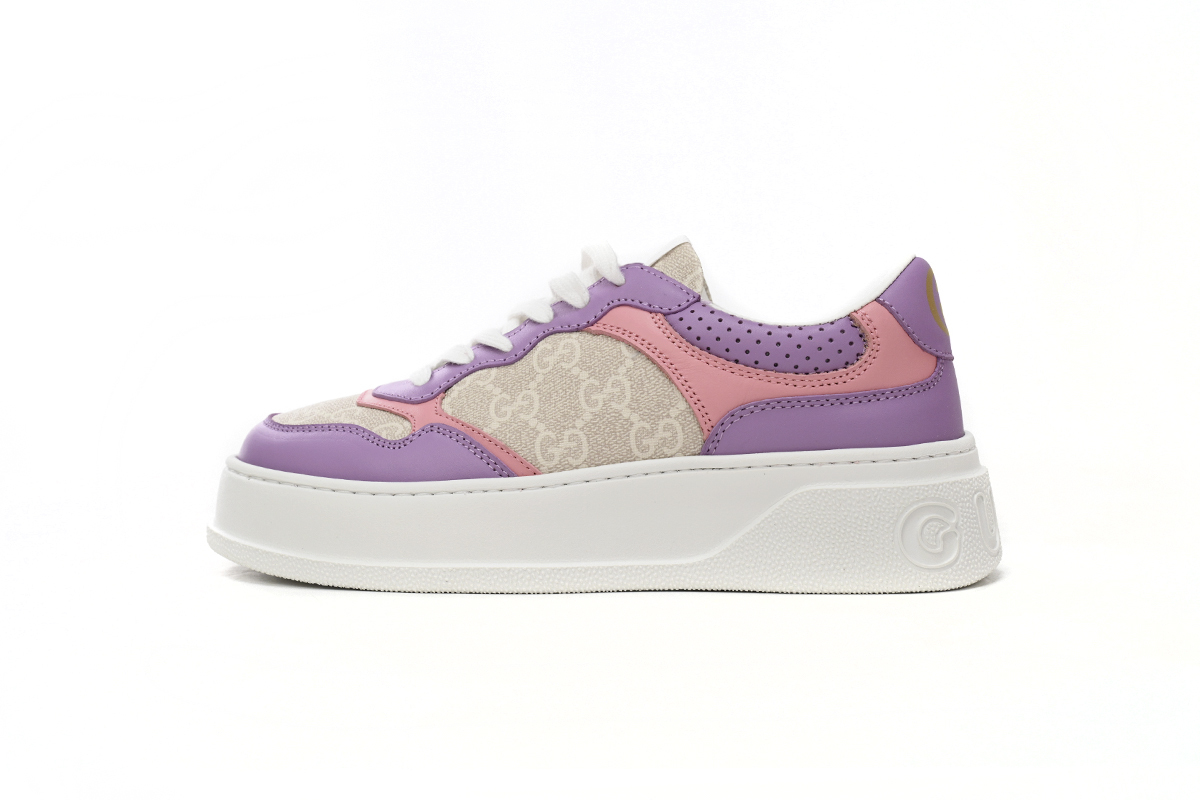 Coco Shoes Gucci Chunky B Pink Purple - Cocoshoesvip.net