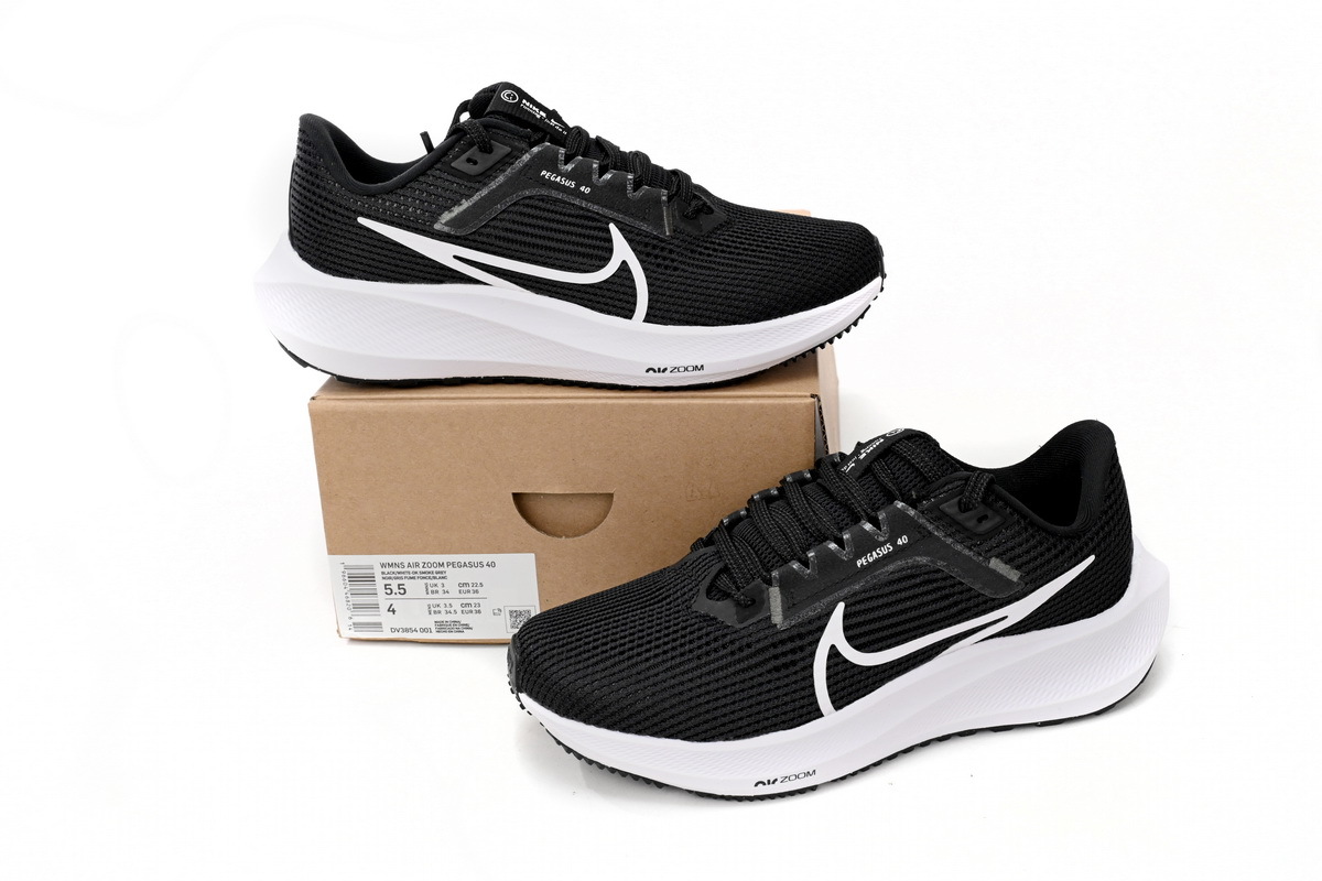 Coco Shoes Nike Pegasus 40 Black White DV3854-001 - Cocoshoesvip.net