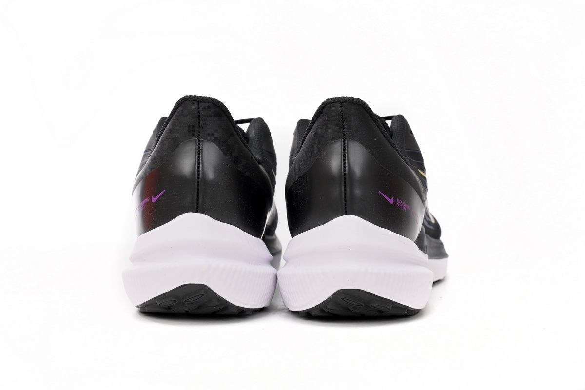 Coco Shoes Nike Air Winflo 9 Black/Gold Suede DD6203-007 - Cocoshoesvip.net