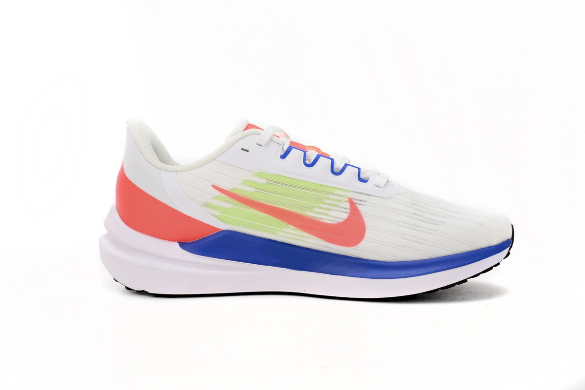 Coco Shoes Nike Air Winflo 9 White Blue Red DX3355-100 - Cocoshoesvip.net