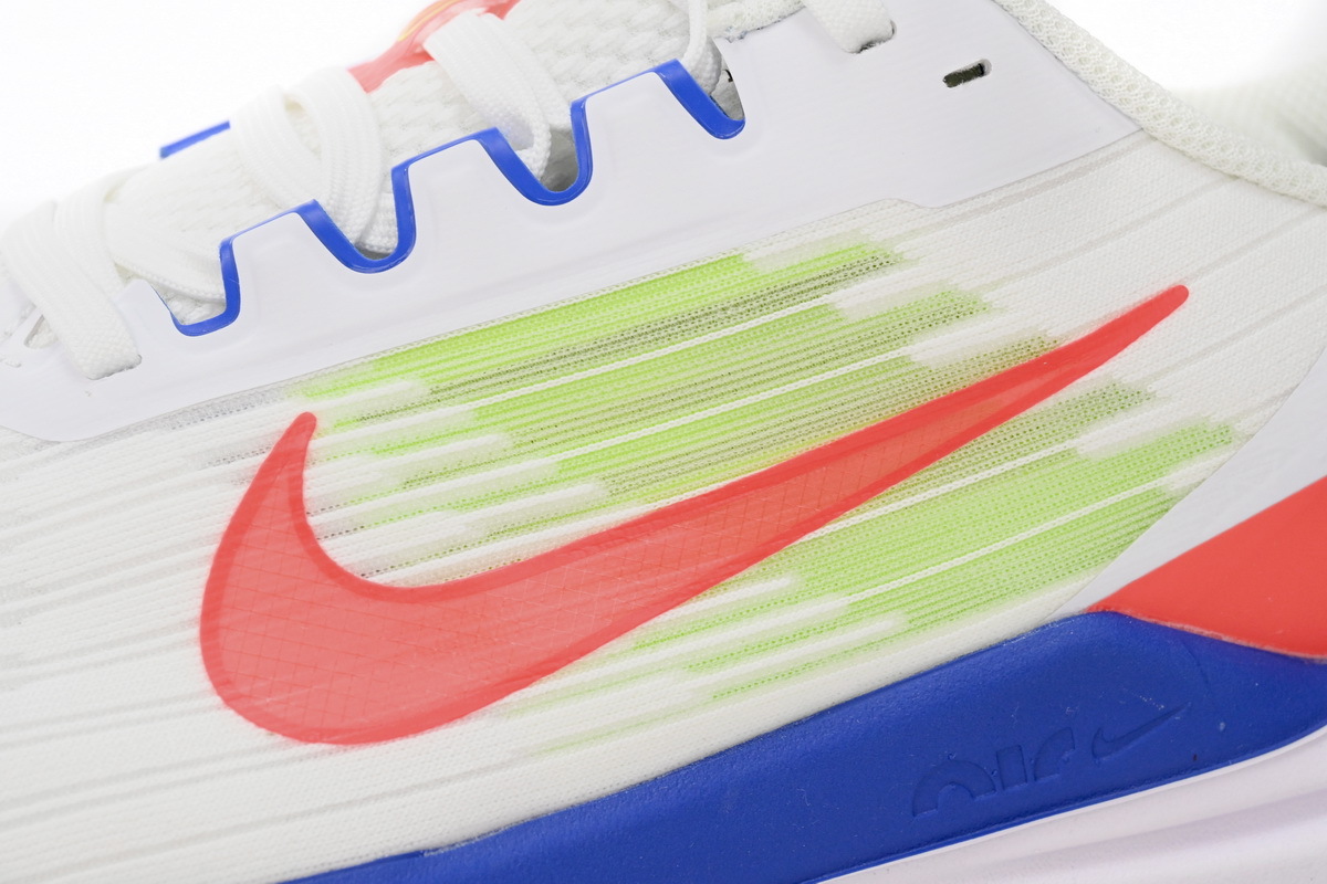 Coco Shoes Nike Air Winflo 9 White Blue Red DX3355-100 - Cocoshoesvip.net