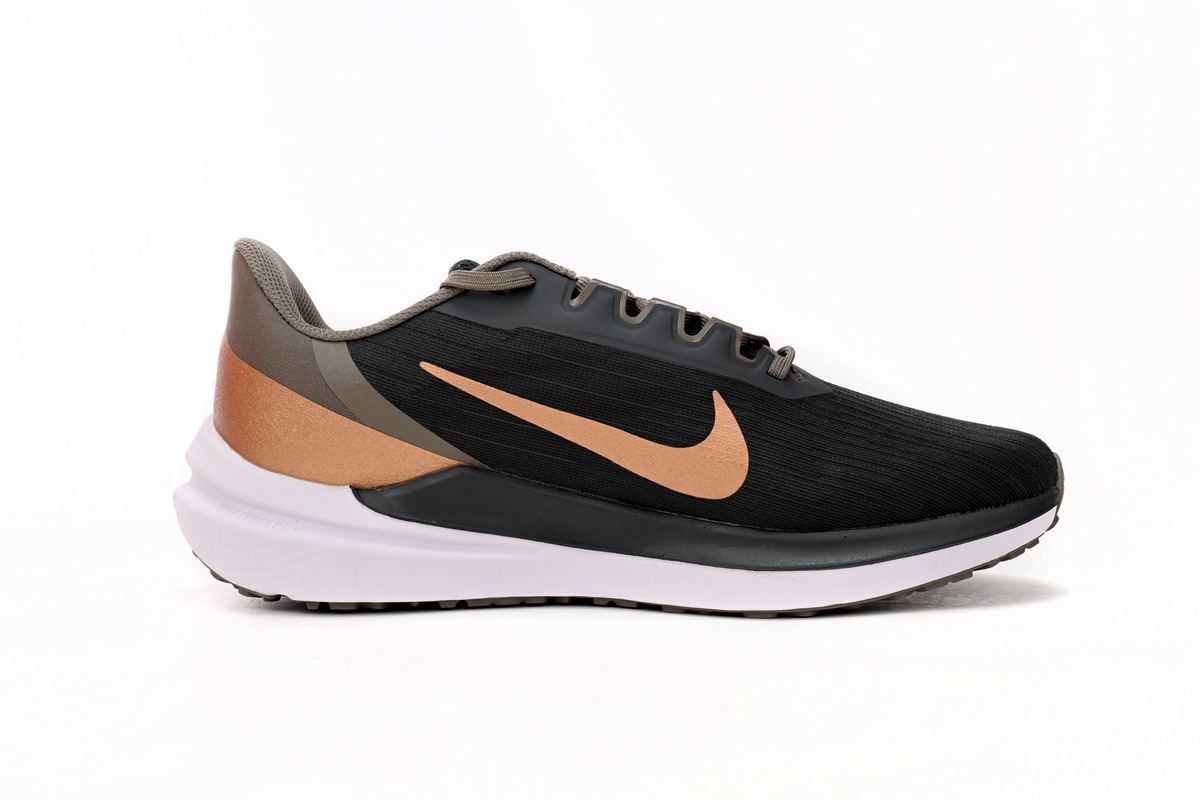 Coco Shoes Nike Air Winflo 9 Black And White Brown DD8686-005 - Cocoshoesvip.net