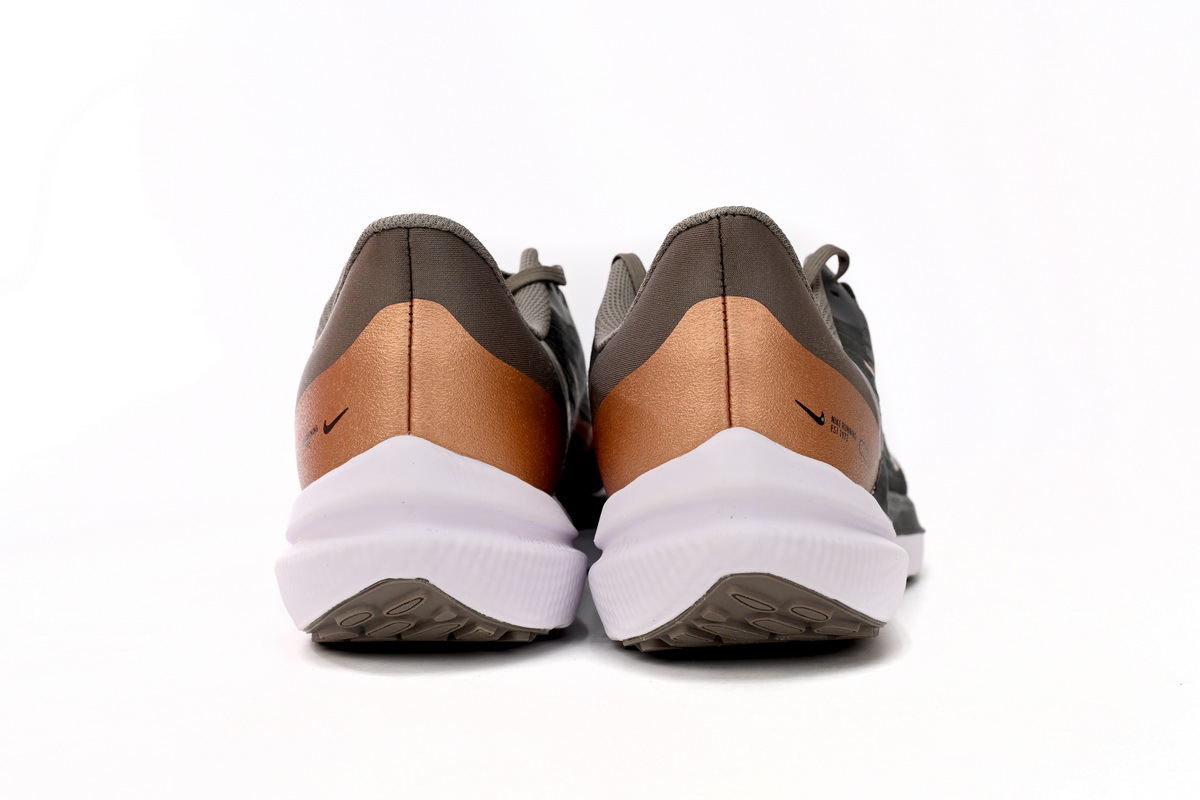 Coco Shoes Nike Air Winflo 9 Black And White Brown DD8686-005 - Cocoshoesvip.net