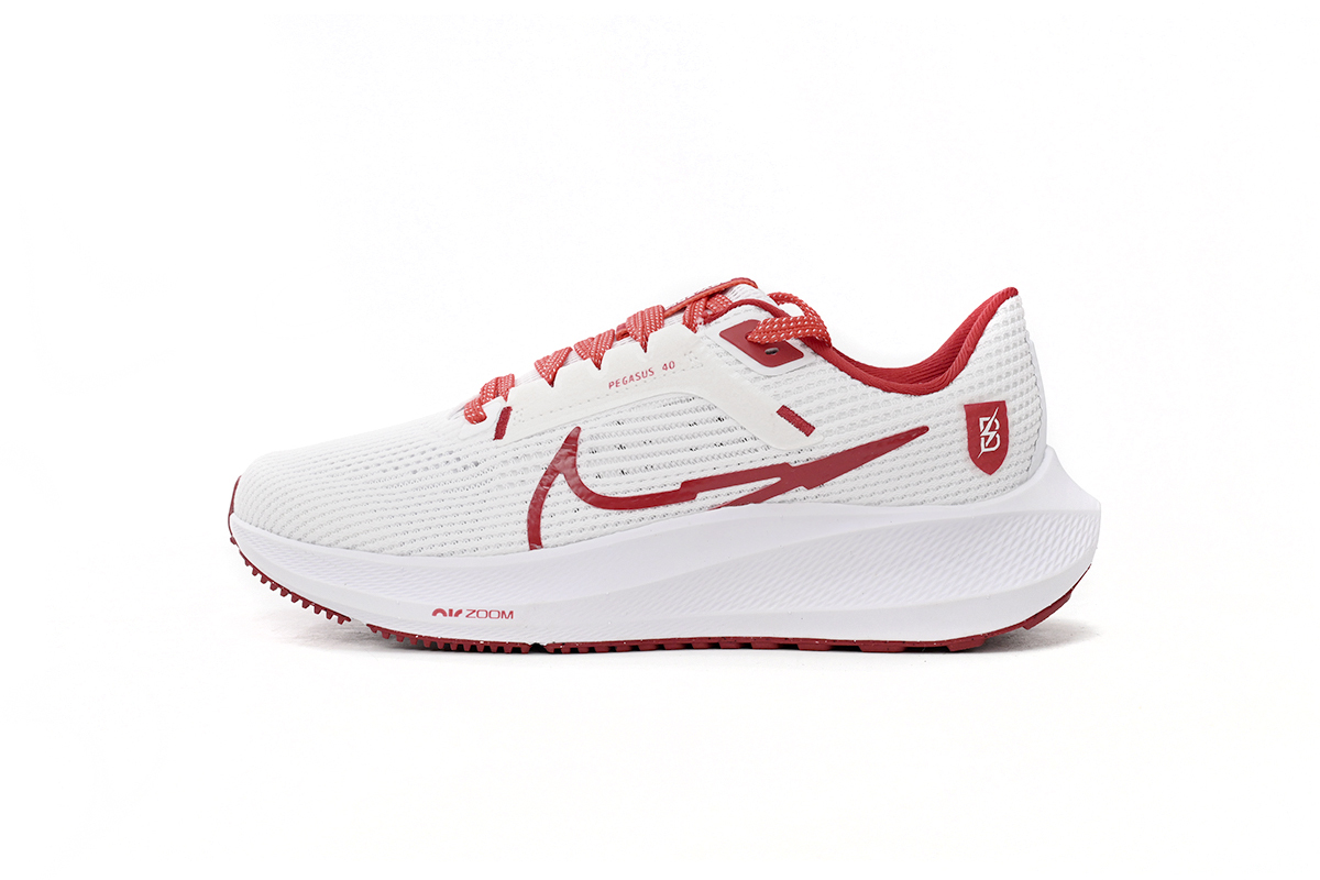 Coco Shoes Nike Pegasus 40 Premum White Red FJ2844-100 - Cocoshoesvip.net