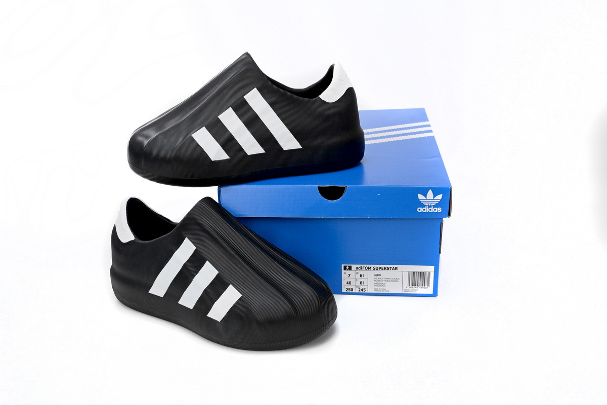Coco Shoes adidas adiFOM Superstar Black White HQ8752 - Cocoshoesvip.net