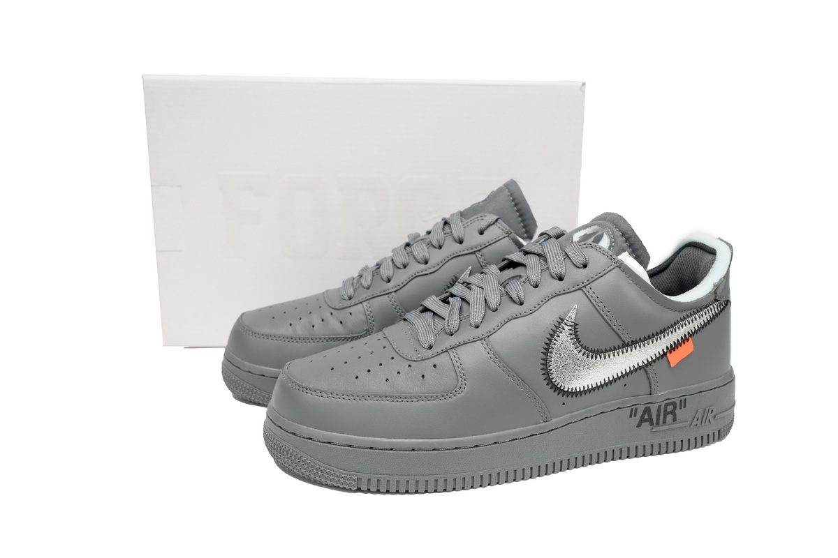 Coco Shoes Nike Air Force 1 Low Off-White Grey - Cocoshoesvip.net