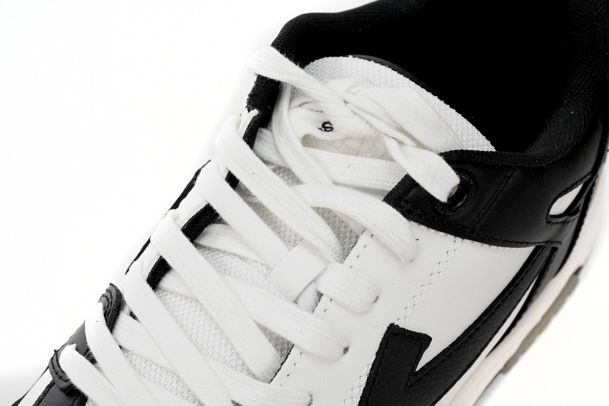 Coco Shoes OFF-WHITE Out Of Office OOO Low Tops White Black White OMIA189C99LEA0011004 - Cocoshoesvip.net