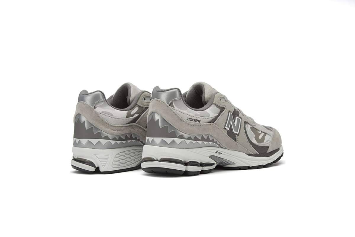 Coco Shoes New Balance 2002R BAPE Grey M2002RBG - Cocoshoesvip.net
