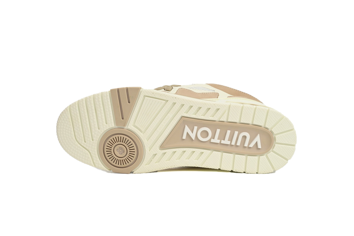 Coco Shoes Louis Vuitton LV Skate Sneaker Beige White 1AARQH - Cocoshoesvip.net