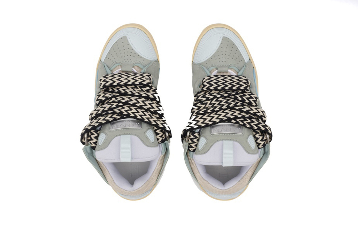 Coco Shoes Lanvin Leather Curb Light Blue Gum FW-SKDK02-DRA2-A2121 - Cocoshoesvip.net