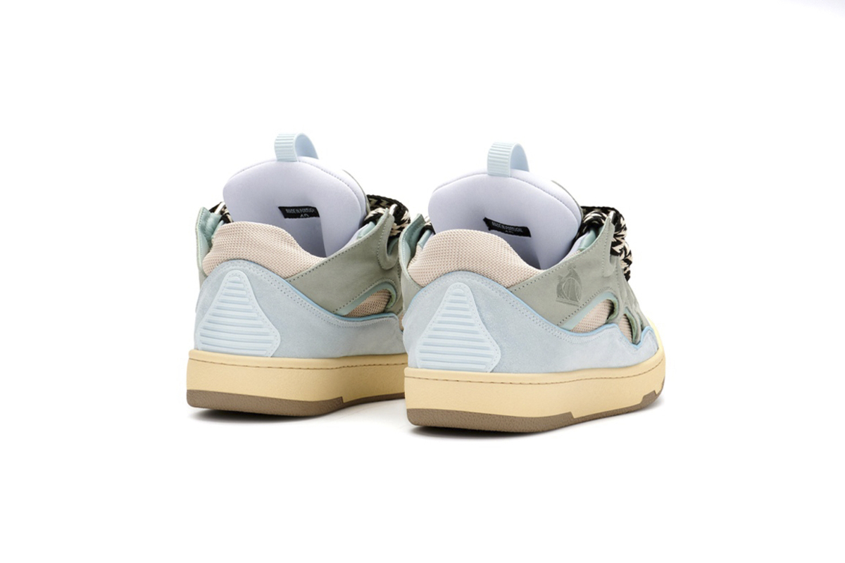 Coco Shoes Lanvin Leather Curb Light Blue Gum FW-SKDK02-DRA2-A2121 - Cocoshoesvip.net