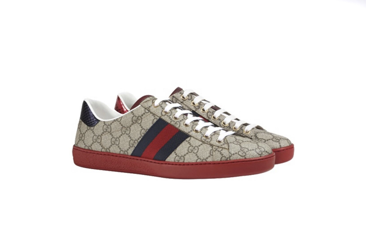 Coco Shoes Gucci Ace GG Supreme Red 429445 96G50 9767/429445 K2LH0 9767 - Cocoshoesvip.net