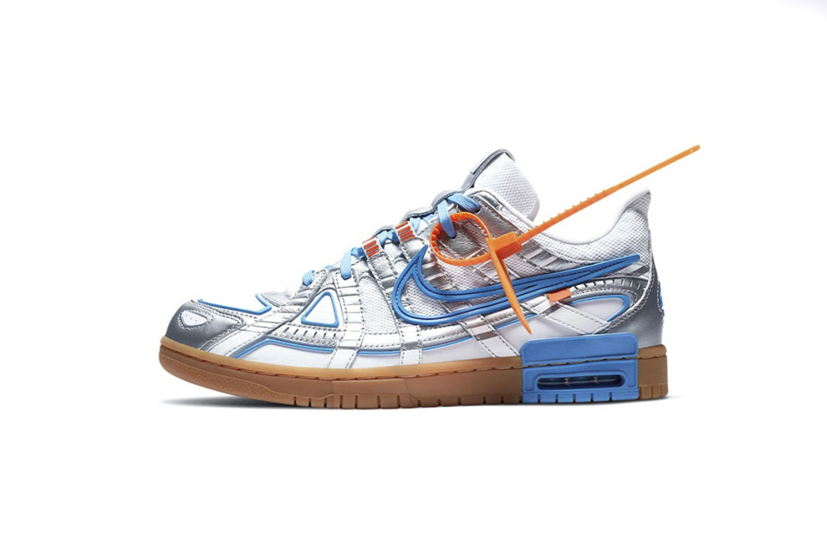 Coco Shoes Nike Air Rubber Dunk Low Off-White UNC CU6015-100 - Cocoshoesvip.net