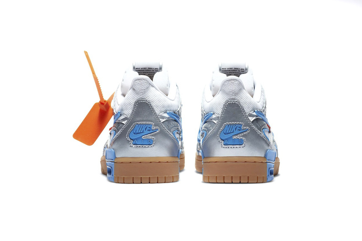 Coco Shoes Nike Air Rubber Dunk Low Off-White UNC CU6015-100 - Cocoshoesvip.net