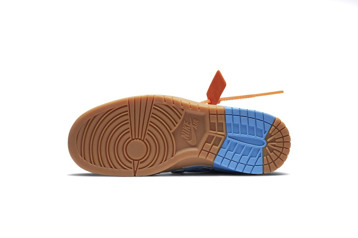 Coco Shoes Nike Air Rubber Dunk Low Off-White UNC CU6015-100 - Cocoshoesvip.net