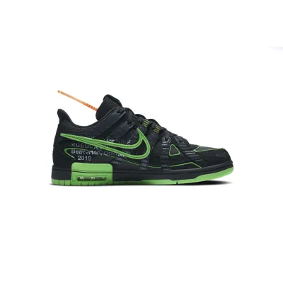 Nike Air Rubber Dunk Low Off-White Green Strike CU6015-001 02