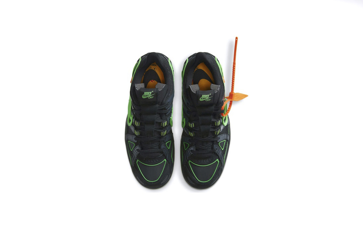 Coco Shoes Nike Air Rubber Dunk Low Off-White Green Strike CU6015-001 - Cocoshoesvip.net