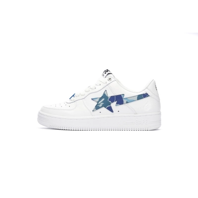 Coco Shoes A Bathing Ape Bape Sta Low ABC Camo White Blue 1I70191005 01