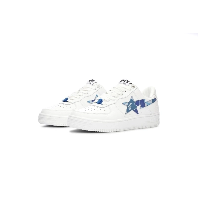 Coco Shoes A Bathing Ape Bape Sta Low ABC Camo White Blue 1I70191005 02