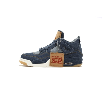 Air Jordan 4 Retro Levi's Denim AO2571-401 01