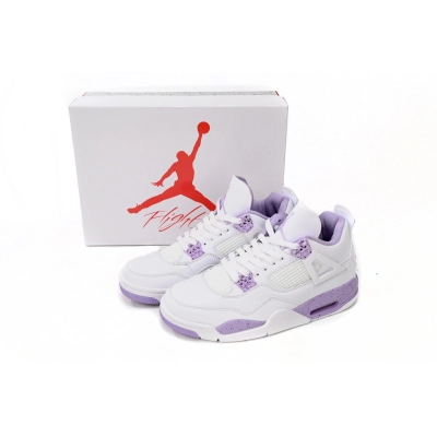 Air Jordan 4 White Purple Oreo CT8527-115 02
