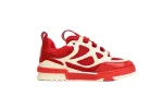 Coco Shoes Louis Vuitton LV Skate Sneaker Red White 1AARS5 - Cocoshoesvip.net