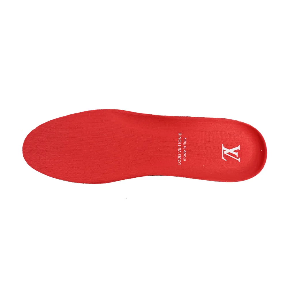 Coco Shoes Louis Vuitton LV Skate Sneaker Red White 1AARS5 - Cocoshoesvip.net