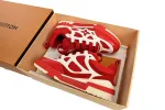 Coco Shoes Louis Vuitton LV Skate Sneaker Red White 1AARS5 - Cocoshoesvip.net