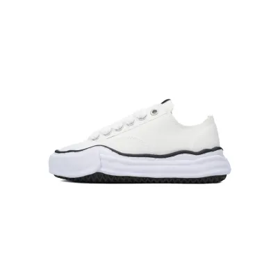 Mihara Yasuhiro Peterson OG Sole Leather Low White A06FW736 NO.723 01