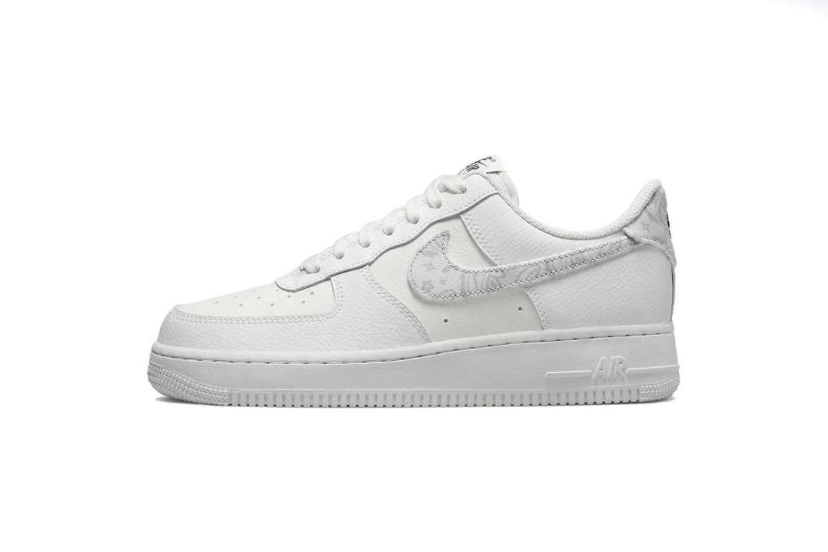 Coco Shoes Nike Air Force 1 Low White Paisley DJ9942-100 - Cocoshoesvip.net