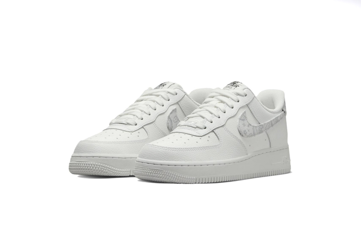Coco Shoes Nike Air Force 1 Low White Paisley DJ9942-100 - Cocoshoesvip.net