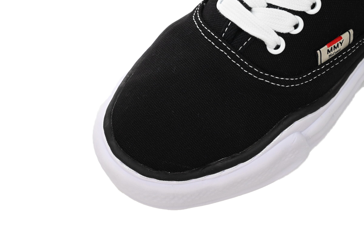 Coco Shoes Mihara Yasuhiro Baker OG Sole Canvas Low Black A02FW704 NO.715 - Cocoshoesvip.net
