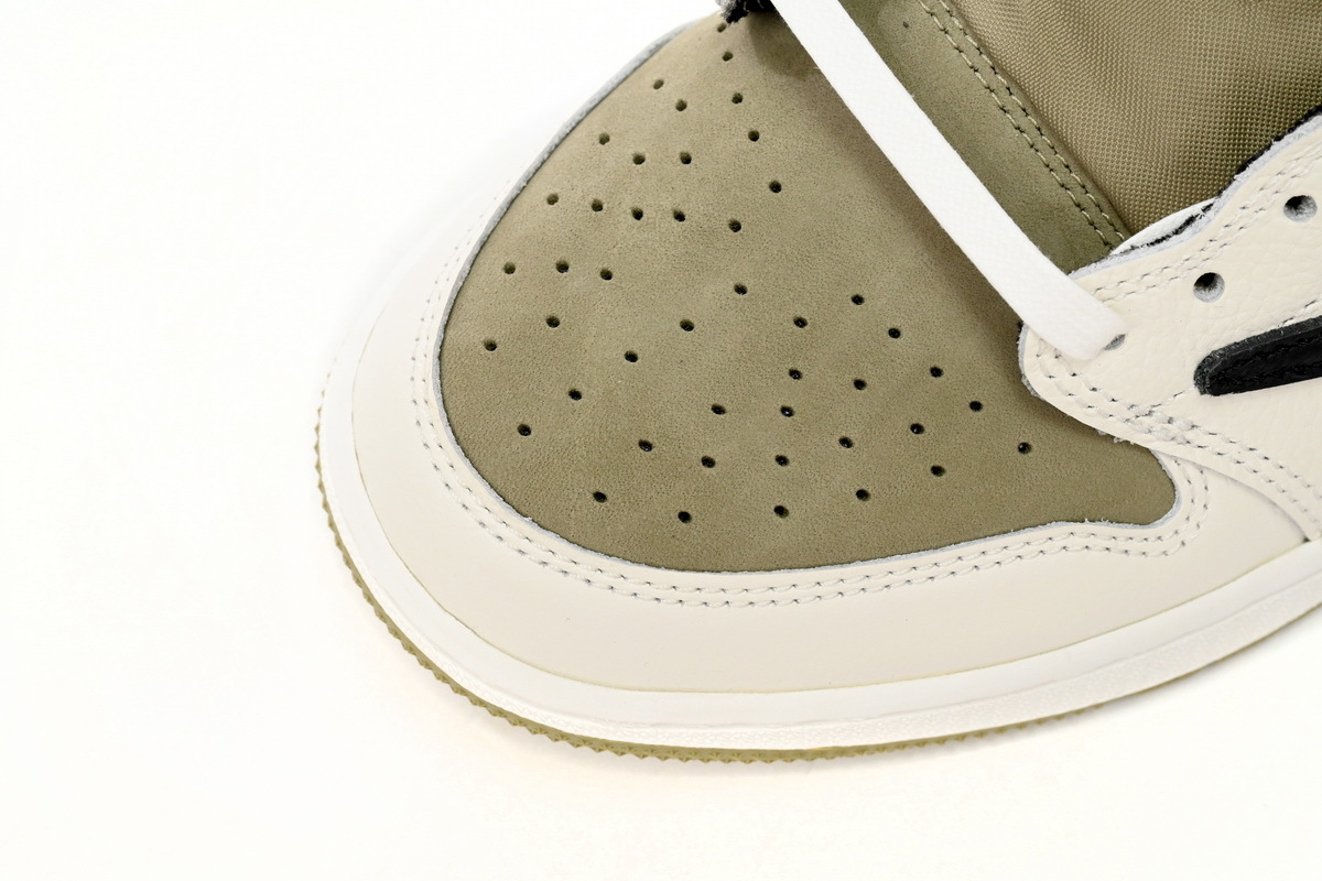 Coco Shoes Jordan 1 Retro Low Golf Travis Scott Neutral Olive FZ3124-200 - Cocoshoesvip.net