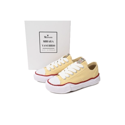 Coco Shoes Mihara Yasuhiro Peterson OG Sole Canvas Low Natural A04FW729 NO.781 02