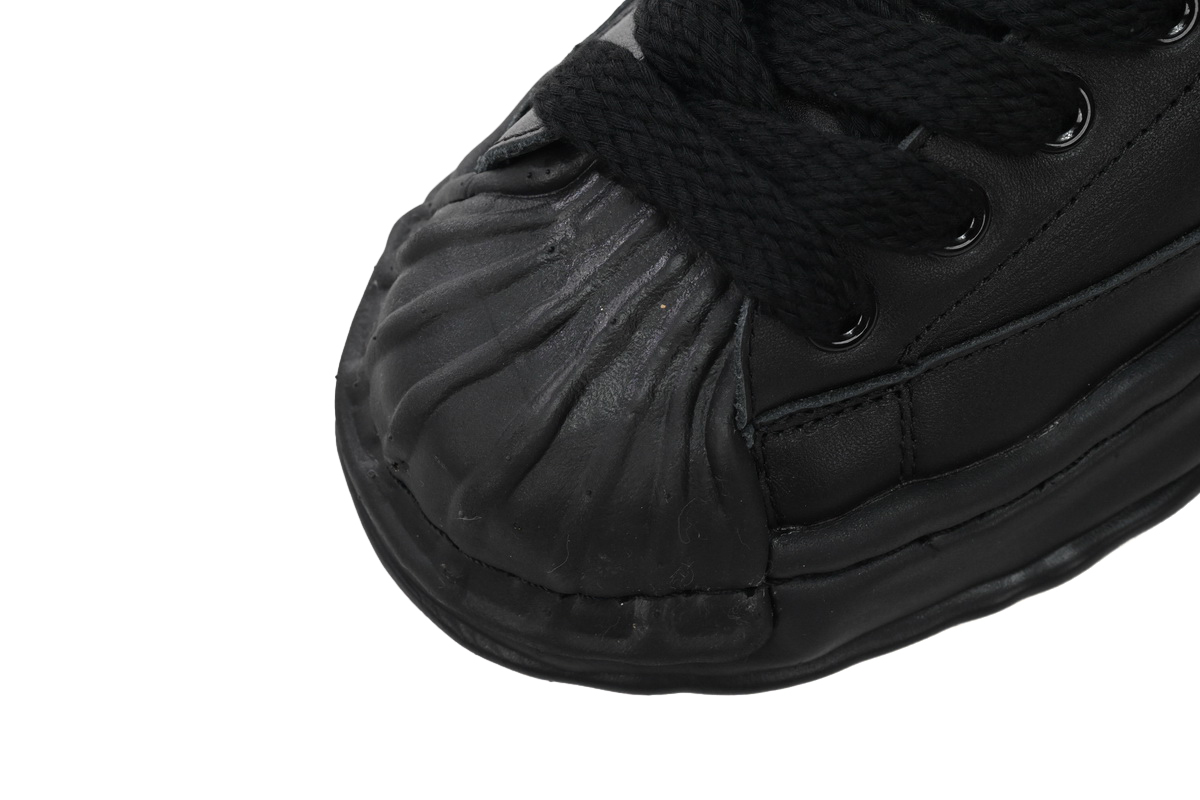 Coco Shoes Mihara Yasuhiro Peterson OG Sole Canvas Low Black Golde A06FW702 NO.751 - Cocoshoesvip.net