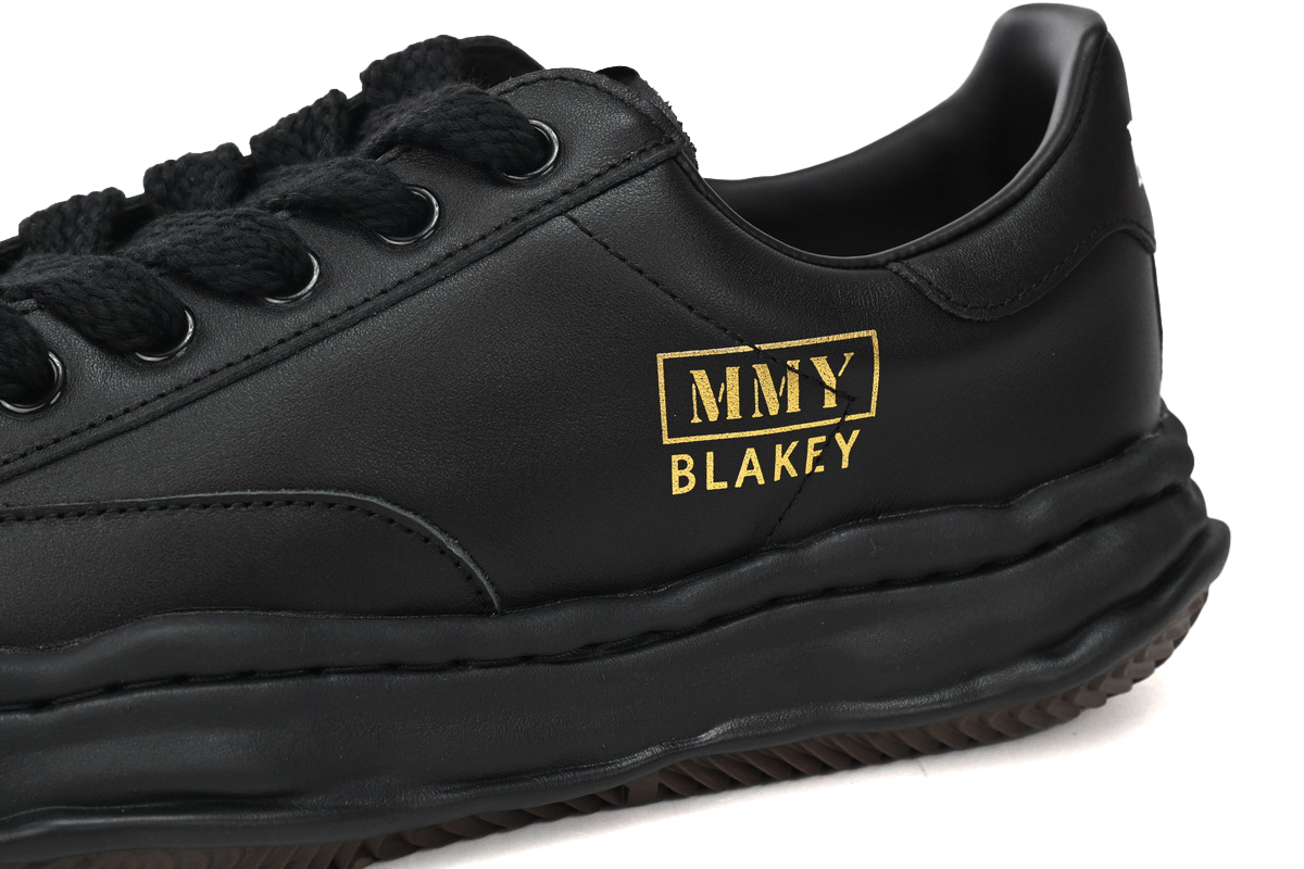 Coco Shoes Mihara Yasuhiro Peterson OG Sole Canvas Low Black Golde A06FW702 NO.751 - Cocoshoesvip.net