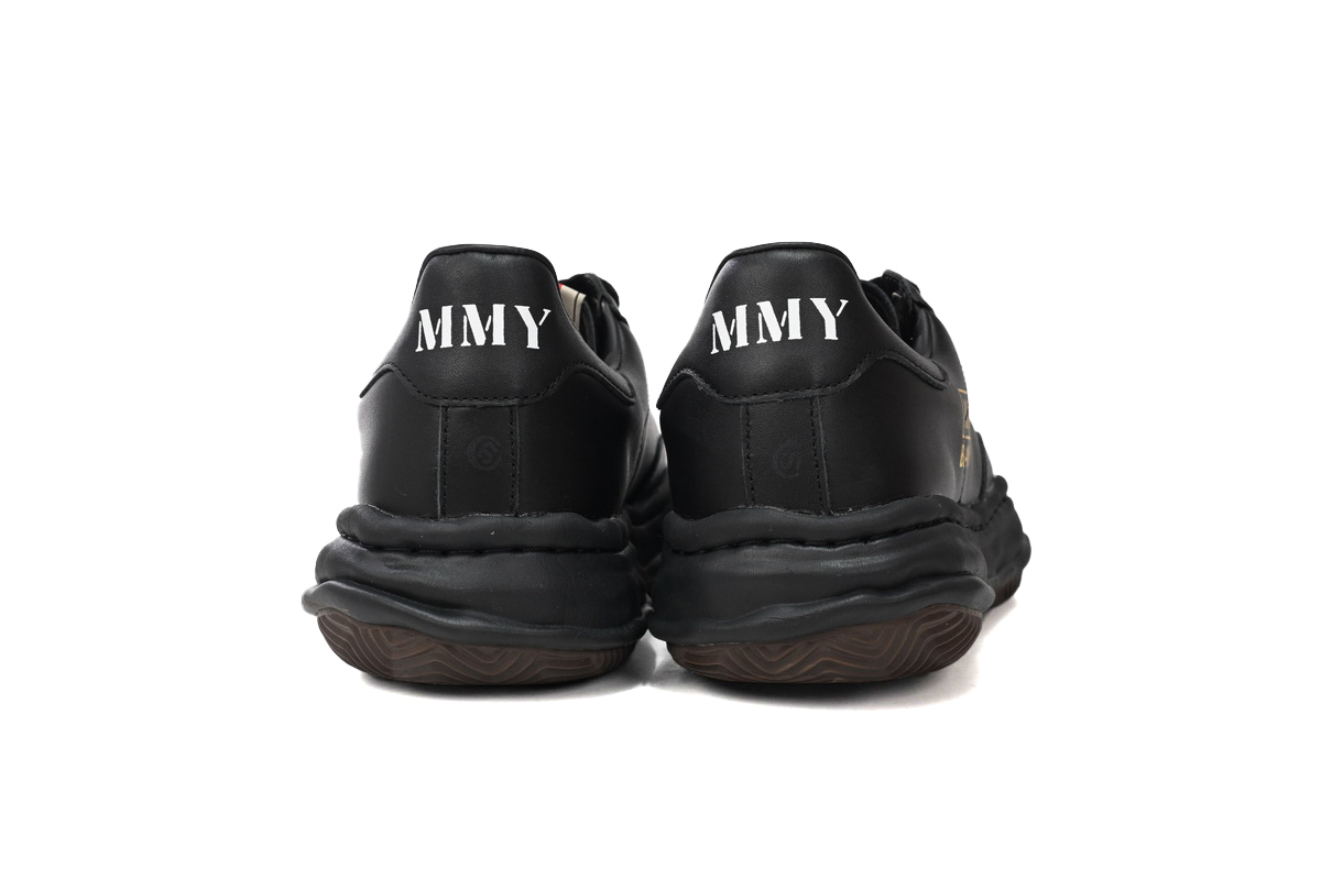 Coco Shoes Mihara Yasuhiro Peterson OG Sole Canvas Low Black Golde A06FW702 NO.751 - Cocoshoesvip.net