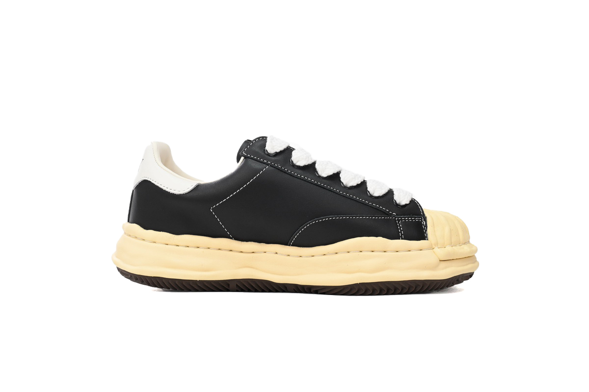 Coco Shoes Mihara Yasuhiro Peterson OG Sole Canvas Low Black Gold White Tail A09FW731 NO.787 - Cocoshoesvip.net