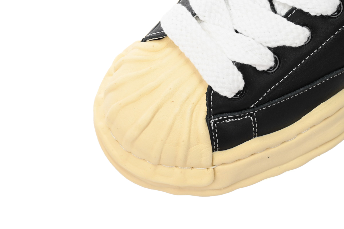 Coco Shoes Mihara Yasuhiro Peterson OG Sole Canvas Low Black Gold White Tail A09FW731 NO.787 - Cocoshoesvip.net