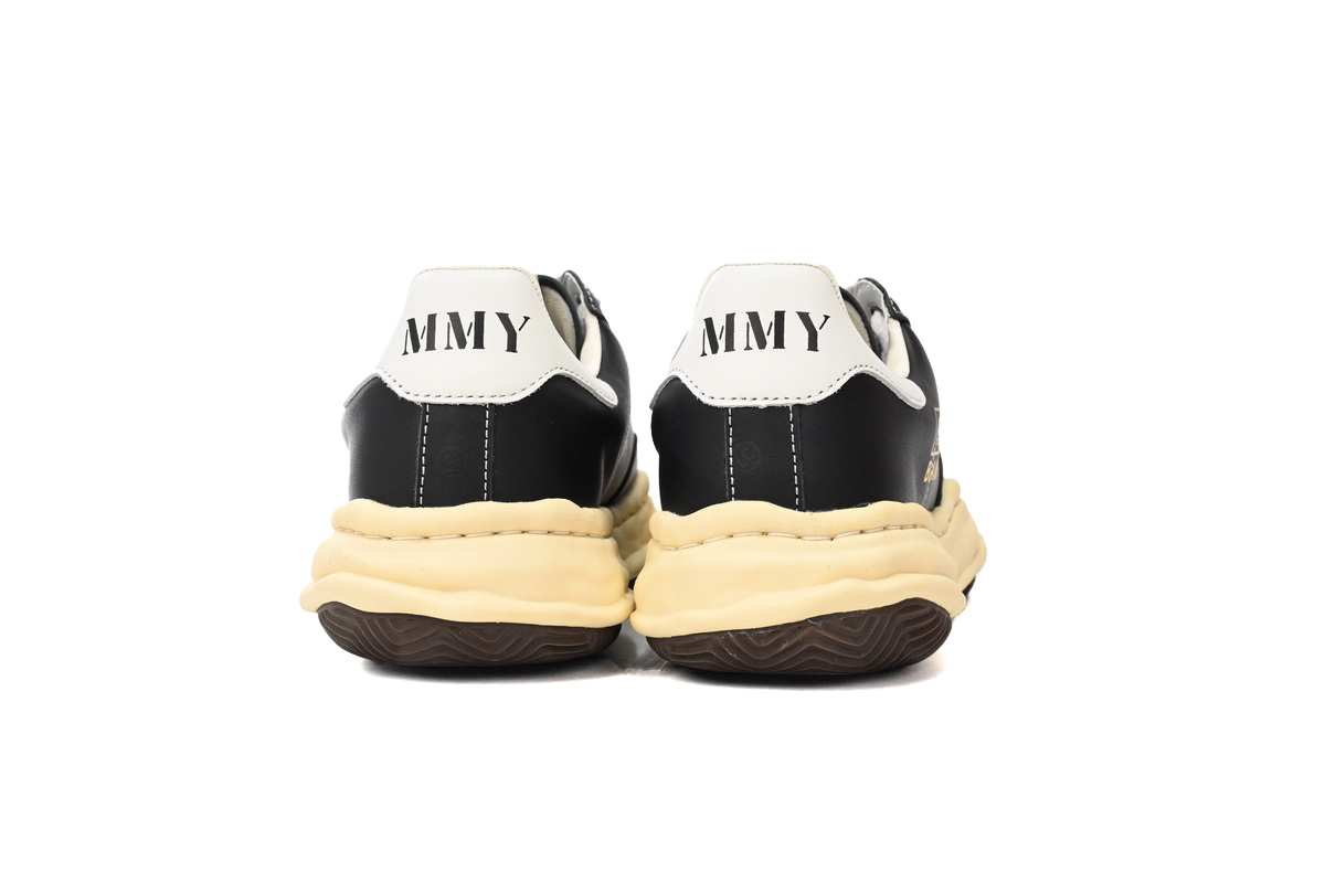 Coco Shoes Mihara Yasuhiro Peterson OG Sole Canvas Low Black Gold White Tail A09FW731 NO.787 - Cocoshoesvip.net