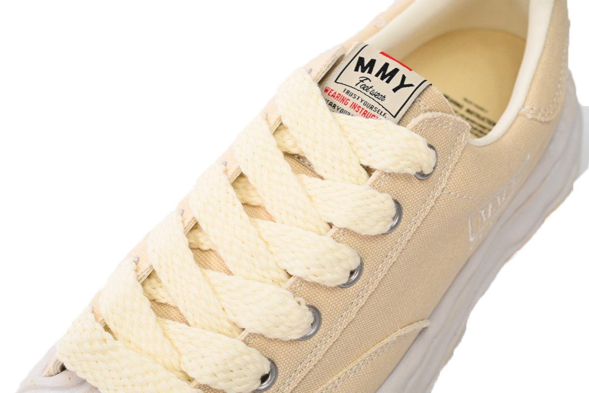 Coco Shoes Mihara Yasuhiro Peterson OG Sole Canvas Low Pink White A08FW710 NO.775 - Cocoshoesvip.net