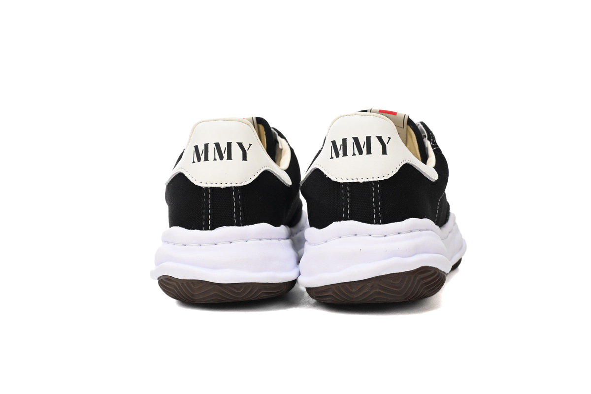 Coco Shoes Mihara Yasuhiro Blakey OG Sole Canvas Low Black No Logo A06FW704 NO.703 - Cocoshoesvip.net