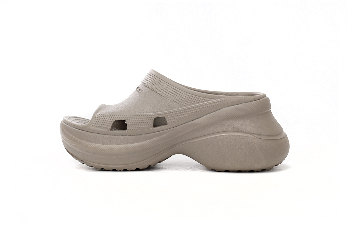 Coco Shoes Balenciaga x Crocs Pool Slide Sandal Beige 677386W1S8E2500 - Cocoshoesvip.net
