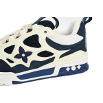 Coco Shoes Louis Vuitton LV Skate Sneaker Marine White 1AARRM - Cocoshoesvip.net