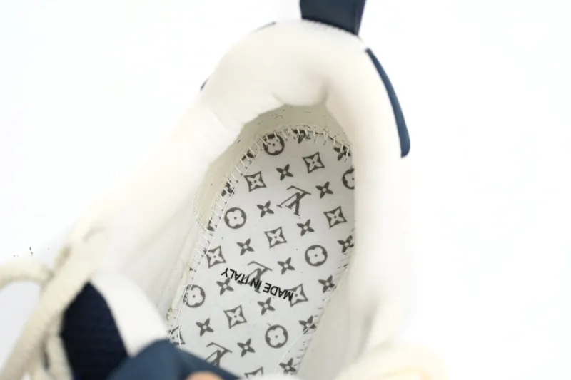 Coco Shoes Louis Vuitton LV Skate Sneaker Marine White 1AARRM - Cocoshoesvip.net