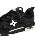Coco Shoes Louis Vuitton LV Skate Sneaker Black White 1AARR2 - Cocoshoesvip.net