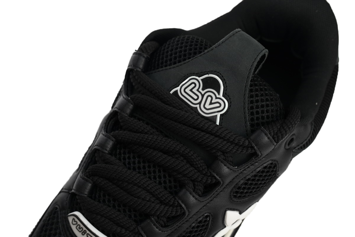 Coco Shoes Louis Vuitton LV Skate Sneaker Black White 1AARR2 - Cocoshoesvip.net